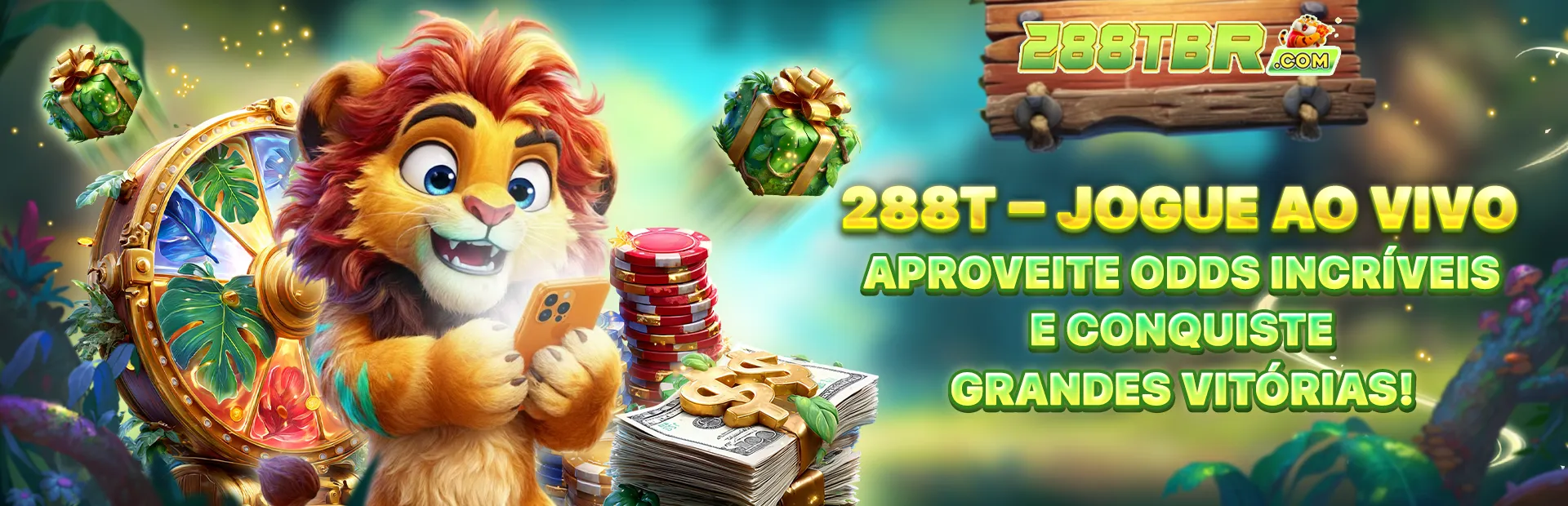 288T - Jogue ao vivo, aproveite odds incríveis e conquiste grandes vitórias!