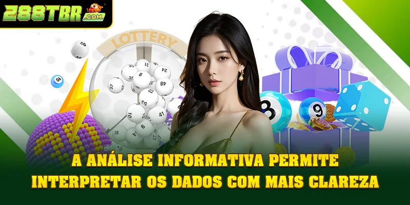 A análise informativa permite interpretar os dados com mais clareza