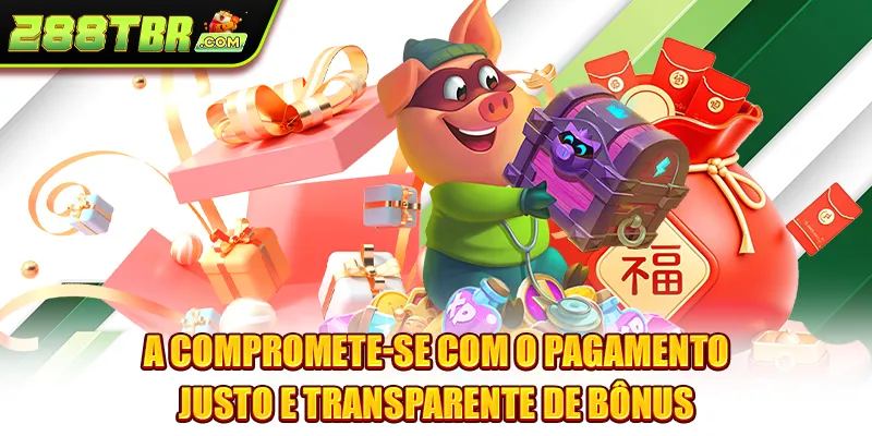 A compromete-se com o pagamento justo e transparente de bônus