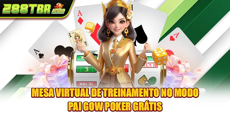 Mesa virtual de treinamento no modo Pai Gow Poker grátis