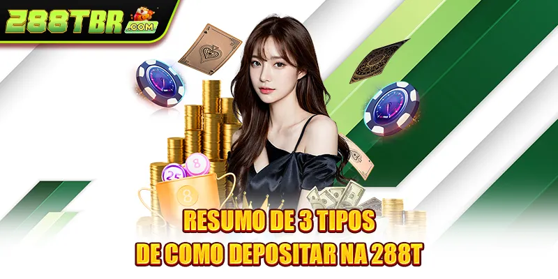 Resumo de 3 tipos de como depositar na 288T