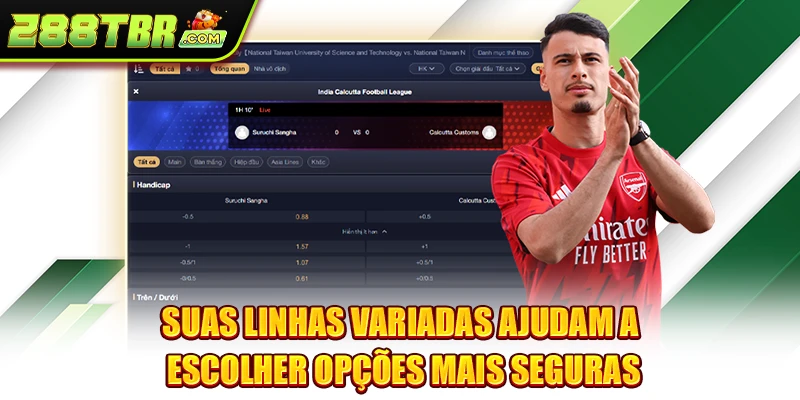 Suas linhas variadas ajudam a escolher opções mais seguras